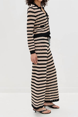 L'Agence - Orla Pointelle Knit Cardigan