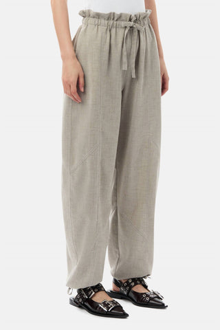 Ganni - Light Melange Suiting Pants