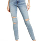 Good American Good Legs High Waist Distressed Skinny Jeans in Indigo094  Size 00