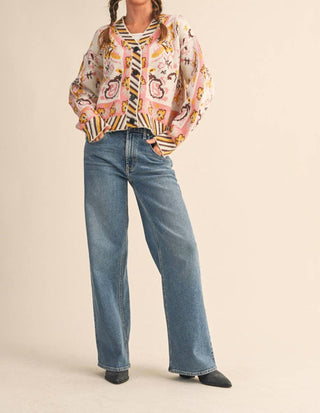 &Merci - Paisley Knit Cardigan