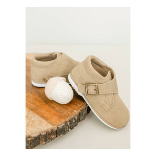 L'Amour - Finch Boy Buckled Leather Boot Shoes