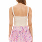 Allison New York - Star Crochet Tank Top