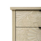 3 Drawer Cabinet - Natural Wood Finish