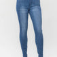 Judy Blue - High Waist Release Hem Pull On Skinny