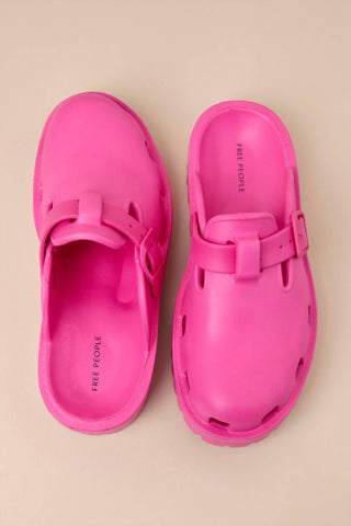 Free People - Women's Karlie Buckle Clogs