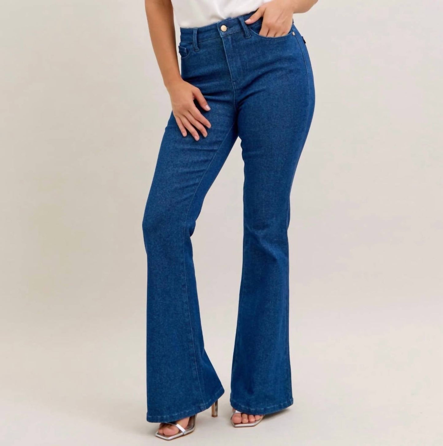 Judy Blue - Starstruck Sparkle Flare Jeans