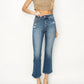 Risen - High Rise Crop Flare Jeans