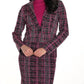 Frank Lyman - Plaid Knit Blazer
