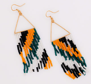 Hanging earrings