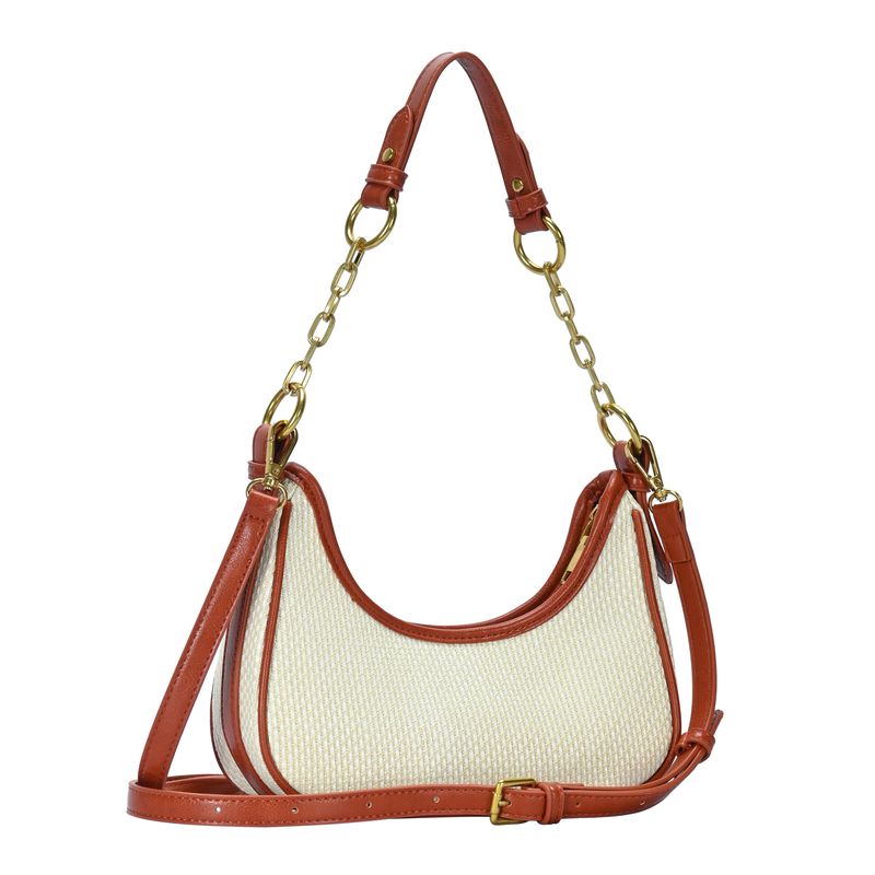 Soraya Straw Shoulder Bag