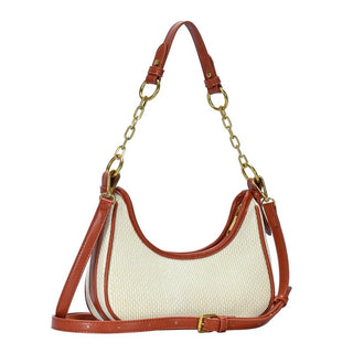 Soraya Straw Shoulder Bag