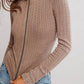 Free People - Brunch Girl Zip Up Top