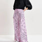 Essential Antwerp - Bandana Print Wide-leg Cotton Pants