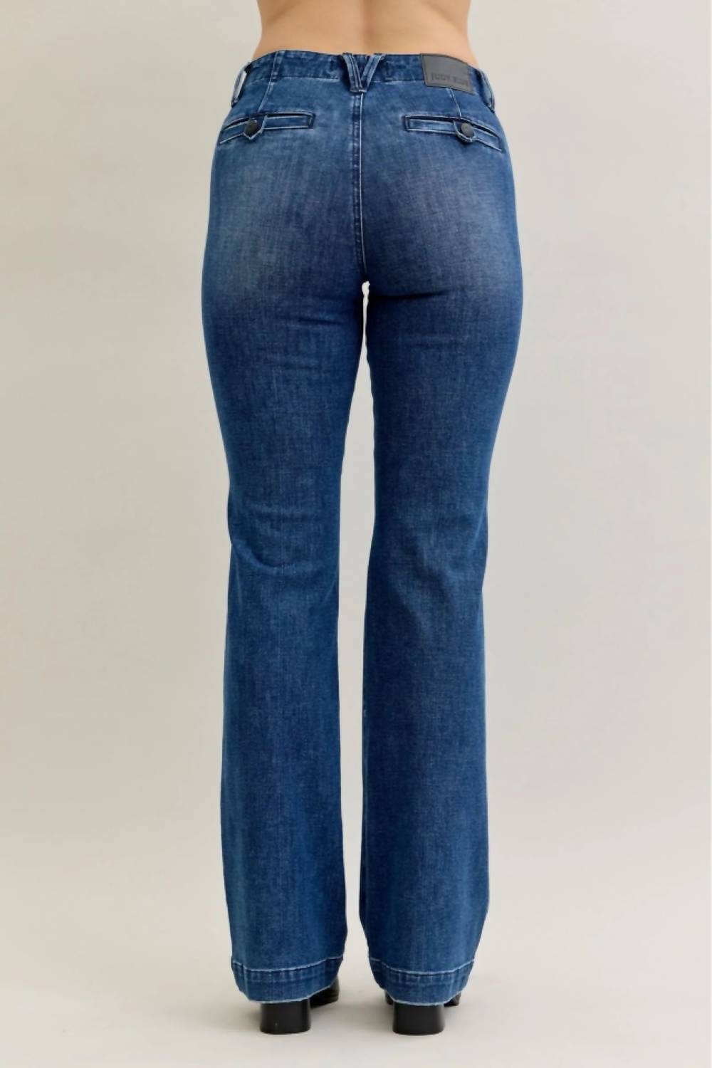 Judy Blue - Mid-rise Trouser Bootcut Pant