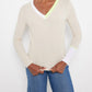 Lisa Todd - Cuff Call V-neck Sweater