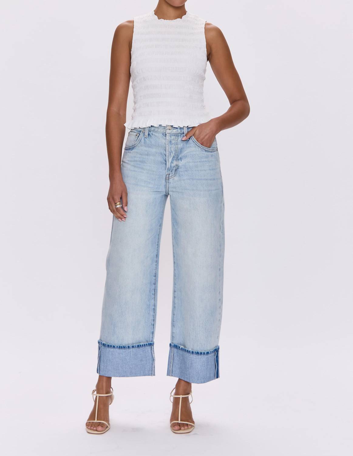Pistola - Ryder High Waist Straight Leg Jeans
