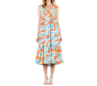 Thml - Abstract Print Maxi Dress