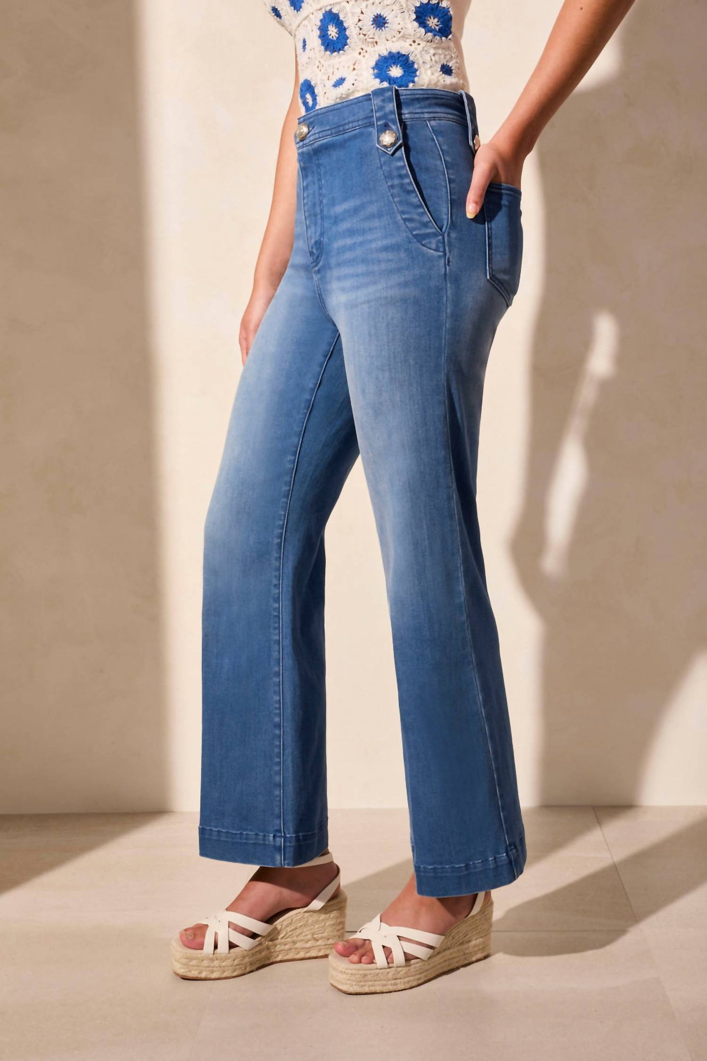 Tribal - Brooke Hugging Marine Jeans
