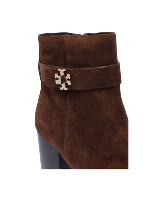 Tory Burch - Women T Lock Heeled Ankle Boot