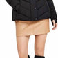 Michael Kors - Scuba Quilted Belted Coat Jacket with Fur Hood