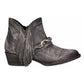 Corral - Women's Zipper & Woven Round Toe Bootie