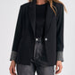 Elan - Eloise Rhinestone Cuffs Blazer