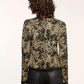 Ramy Brook - Tricia Leopard Jacquard Cardigan