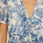 Lucy Paris - Bee Ruffle Short Sleeve Top