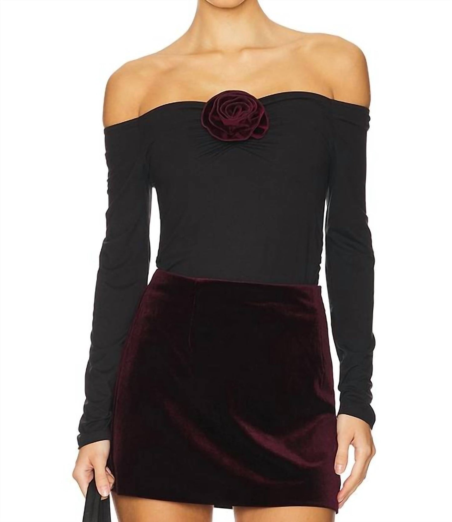 Steve Madden - Rosetta Long Sleeve Top