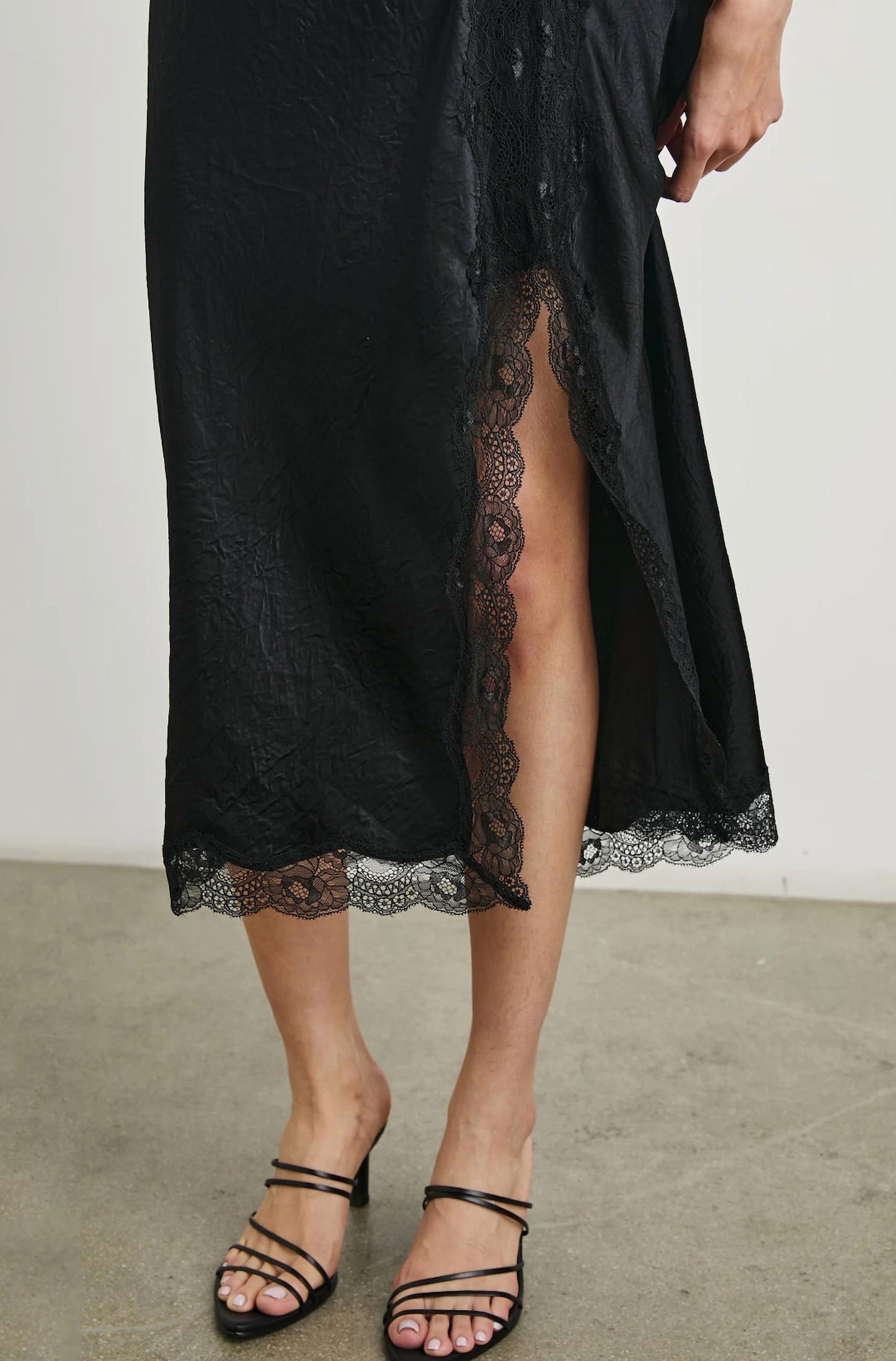Rails - Rylan Thigh-slit Midi Skirt