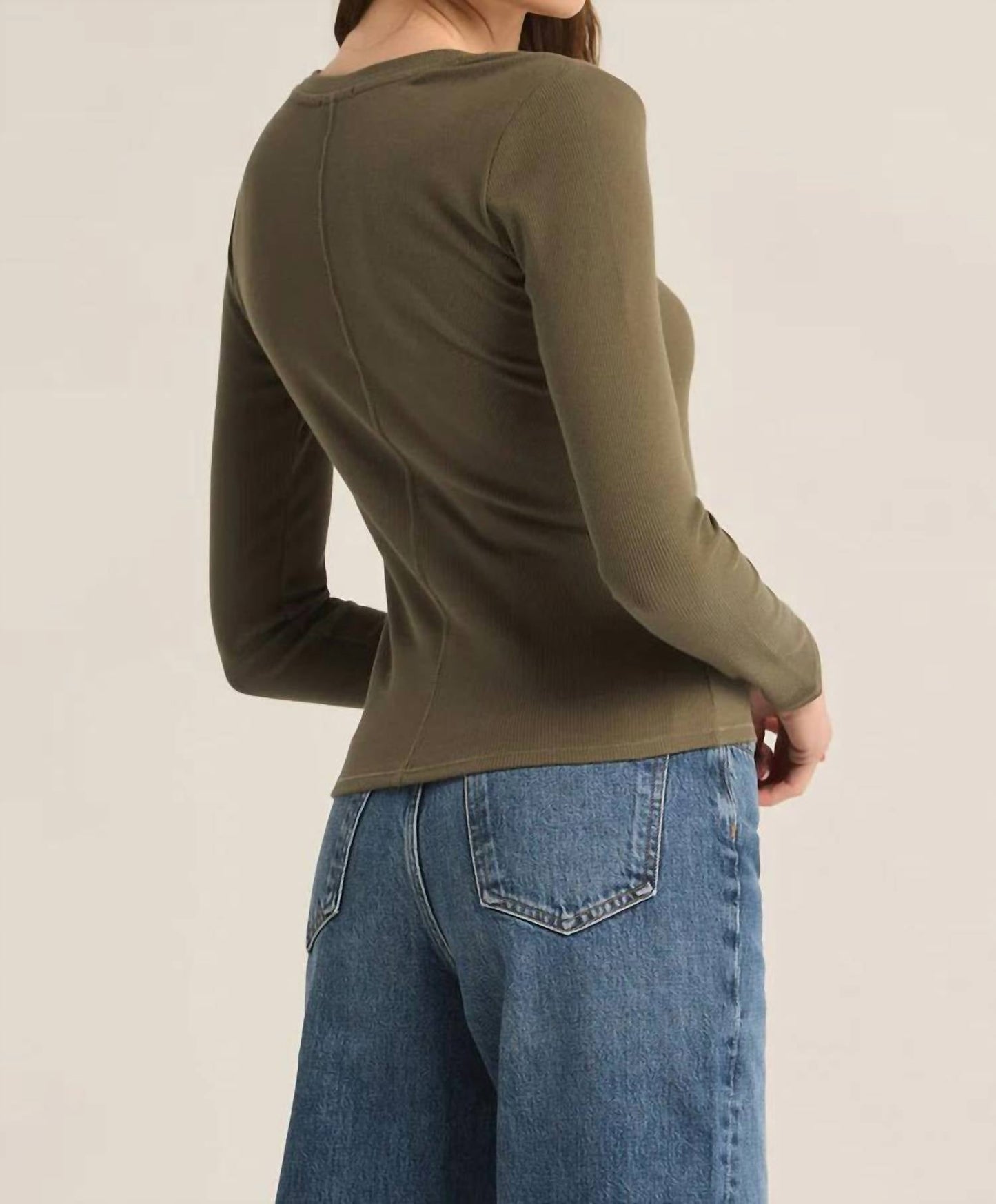 Z Supply - Sirena Rib Long Sleeve Tee