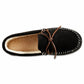 Isotoner - Men's Genuine Suede Moccasin Slippers