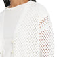 Autumn Cashmere - Solid Mesh Cardigan