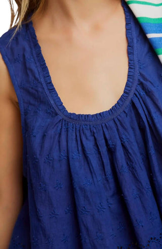 Free People - Marina Eyelet Tank Top