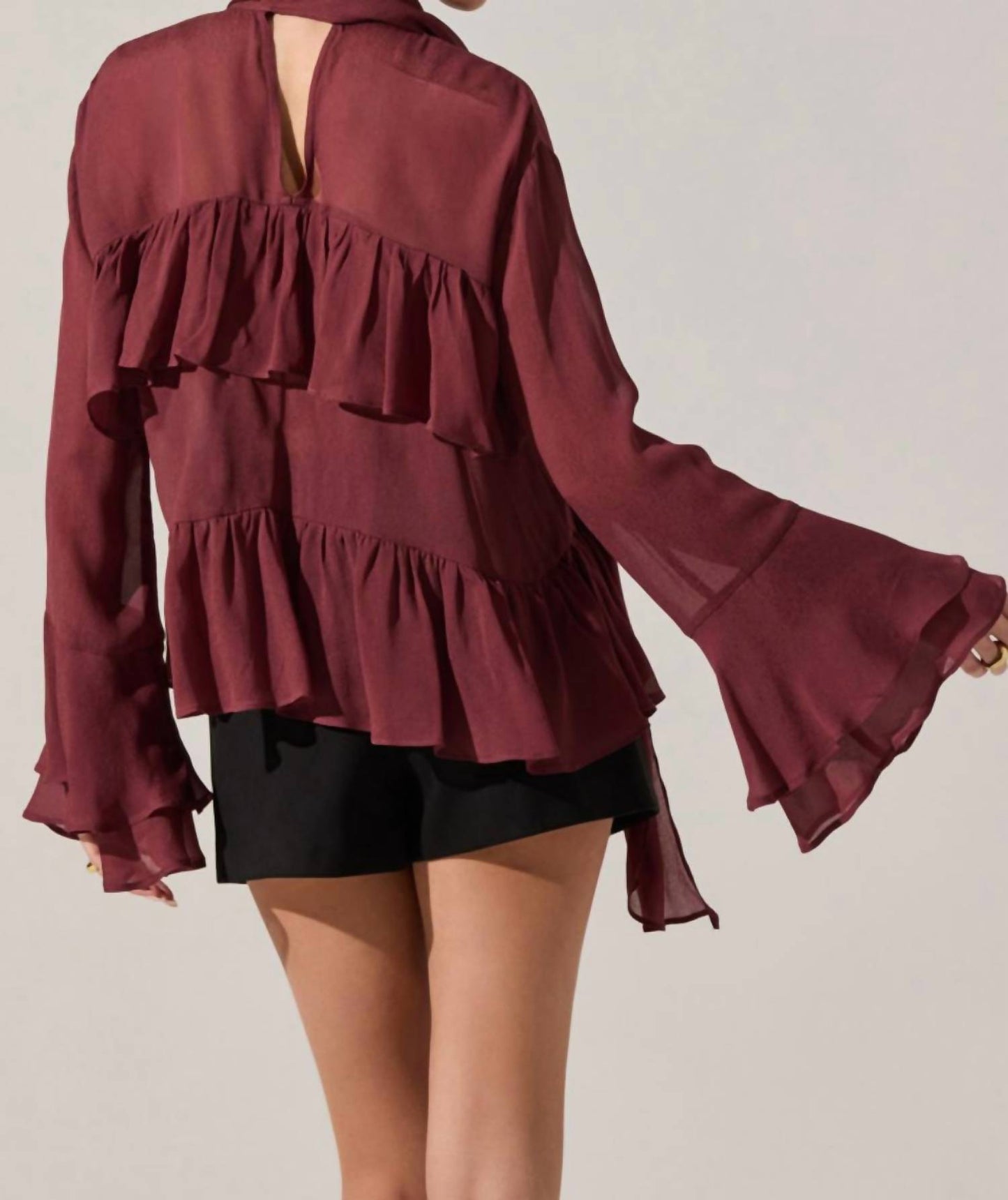 Astr - Fae Tiered Ruffle Top