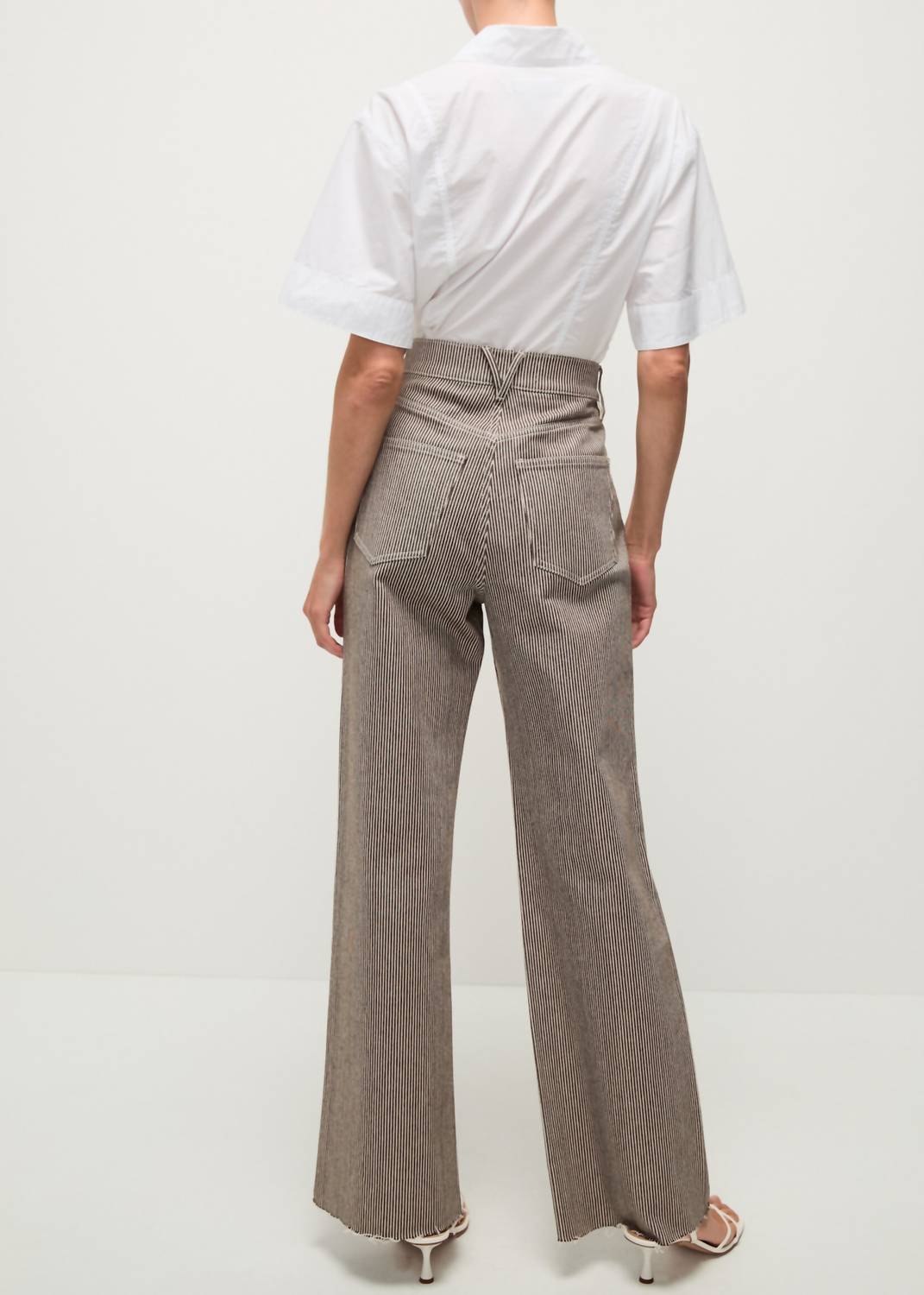 Veronica Beard - Taylor High Rise Wide Leg Jean