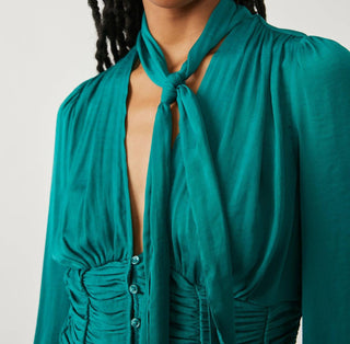 Free People - MEET ME THERE BUTTONDOWN TOP