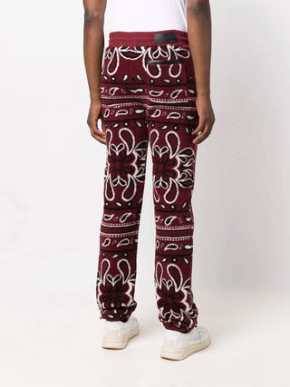 Amiri - Printed Bandana Fleece Pants