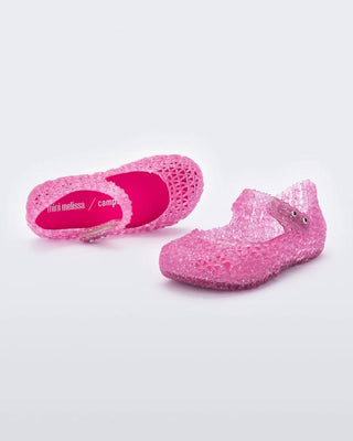 Mini Melissa - Girls' Campana Papel Flats