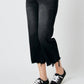 Judy Blue - High Waist Destroy Raw Hem Crop Jeans