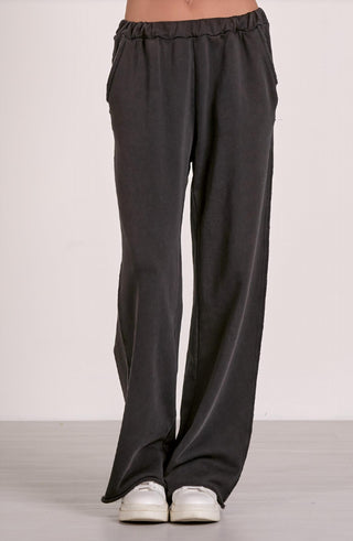 Elan - Elastic Waist Band Wide Leg Pants