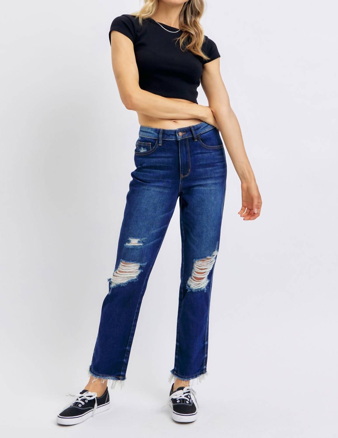 Judy Blue - Rachael Rigid Straight Leg Jeans