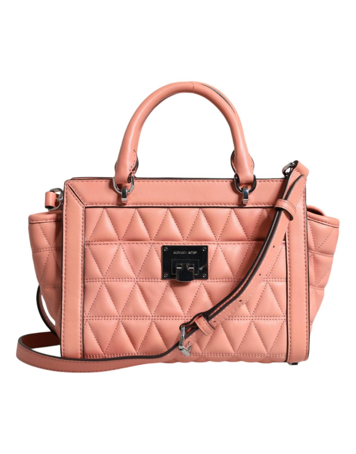 Michael Kors - Women's Quilted Leather Logo Crossbody Vivianne Bag