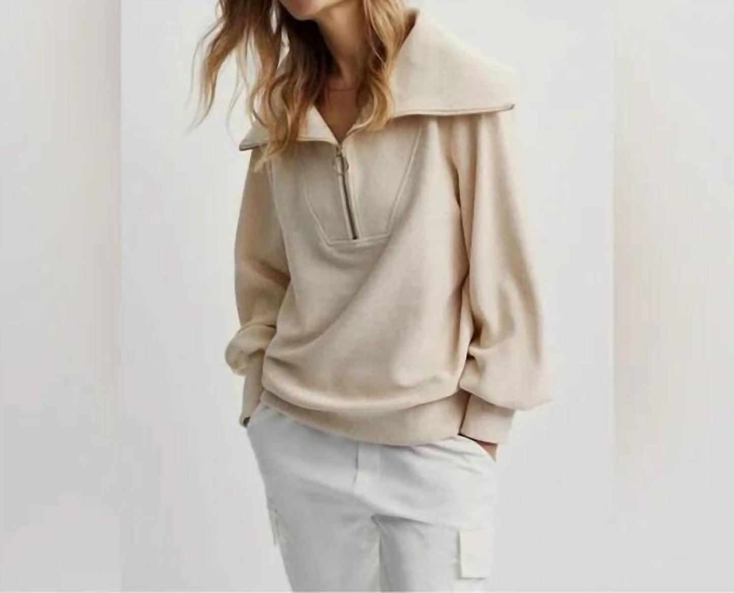 Varley - Ramona Half-zip Sweater