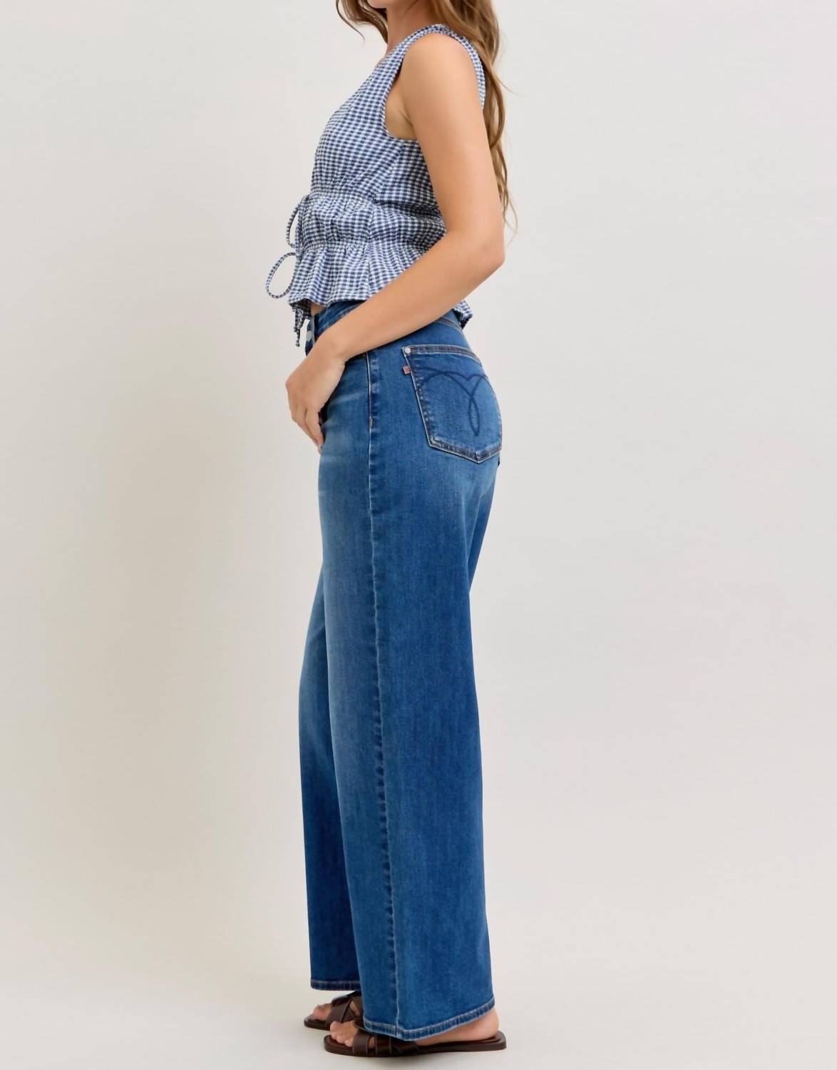 Judy Blue - High Waist Wilhelmena Baggy Fit Jeans