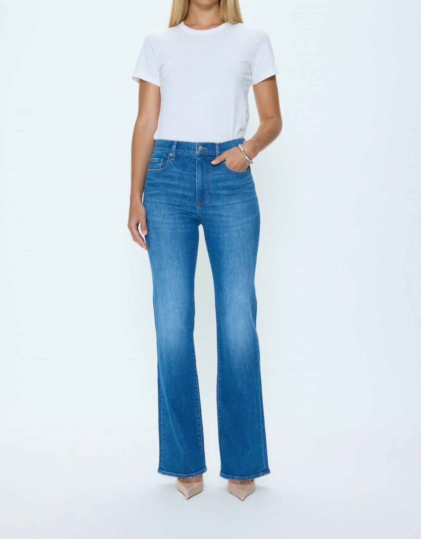 Pistola - Women's Evie High Rise Slim Boot Jeans