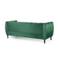 Miranda Modern Glam Velvet 3 Seater Sofa