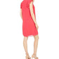 Vince Camuto - Ruffle Tie Neck Chiffon Mini Dress