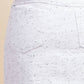 Honey Punch - Heathered Denim Mini Skirt