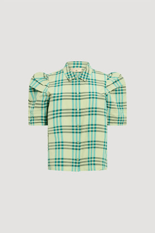 Cotelac - Straight Printed Blended Cotton Shirt